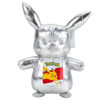 POKÉMON 25TH Celebration 8INCH Plush - Silver Pikachu