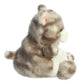 Aurora Palm Pals 4" Silver Kitty Adorable Plush