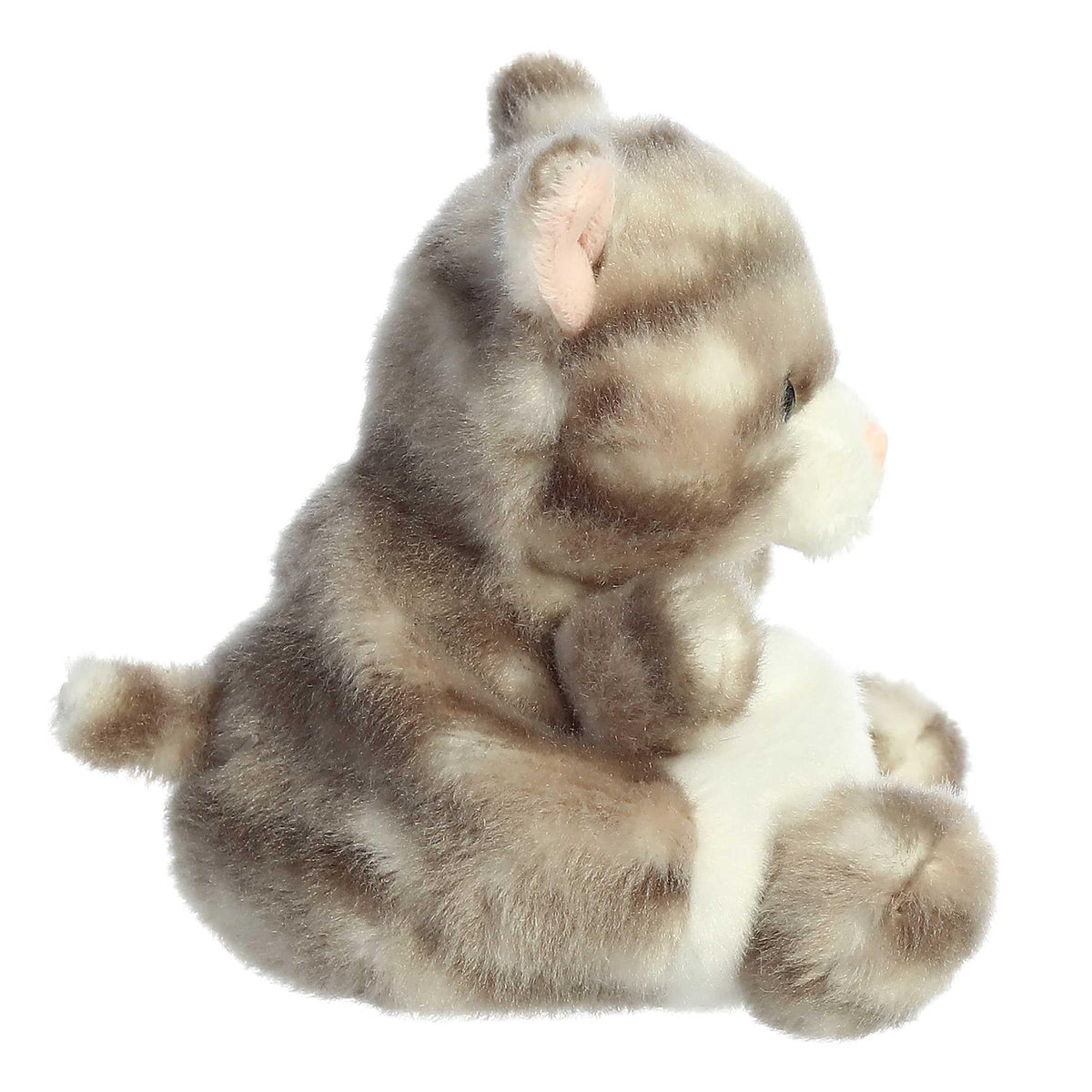 Aurora Palm Pals 4" Silver Kitty Adorable Plush