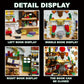 GHQYTPR Magic ACademy Book Nook Building Block Set 989 PCS Enchanted Potion Booknook Model Kit for Adults Teens Magic Spellbook Bookend Decor Display