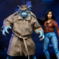 NECA - Gargoyles Ultimate Detective Broadway Silver Falcon (with Closed Wings) Action Figure