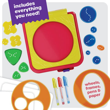 Dan&Darci Spiral Art Kit for Kids - Craft Set for Girls & Boys Ages 6-12 - Gifts for 6, 7, 8, 9, 10 Year Old Girl, Boy - Toys and Crafts Kits Gift