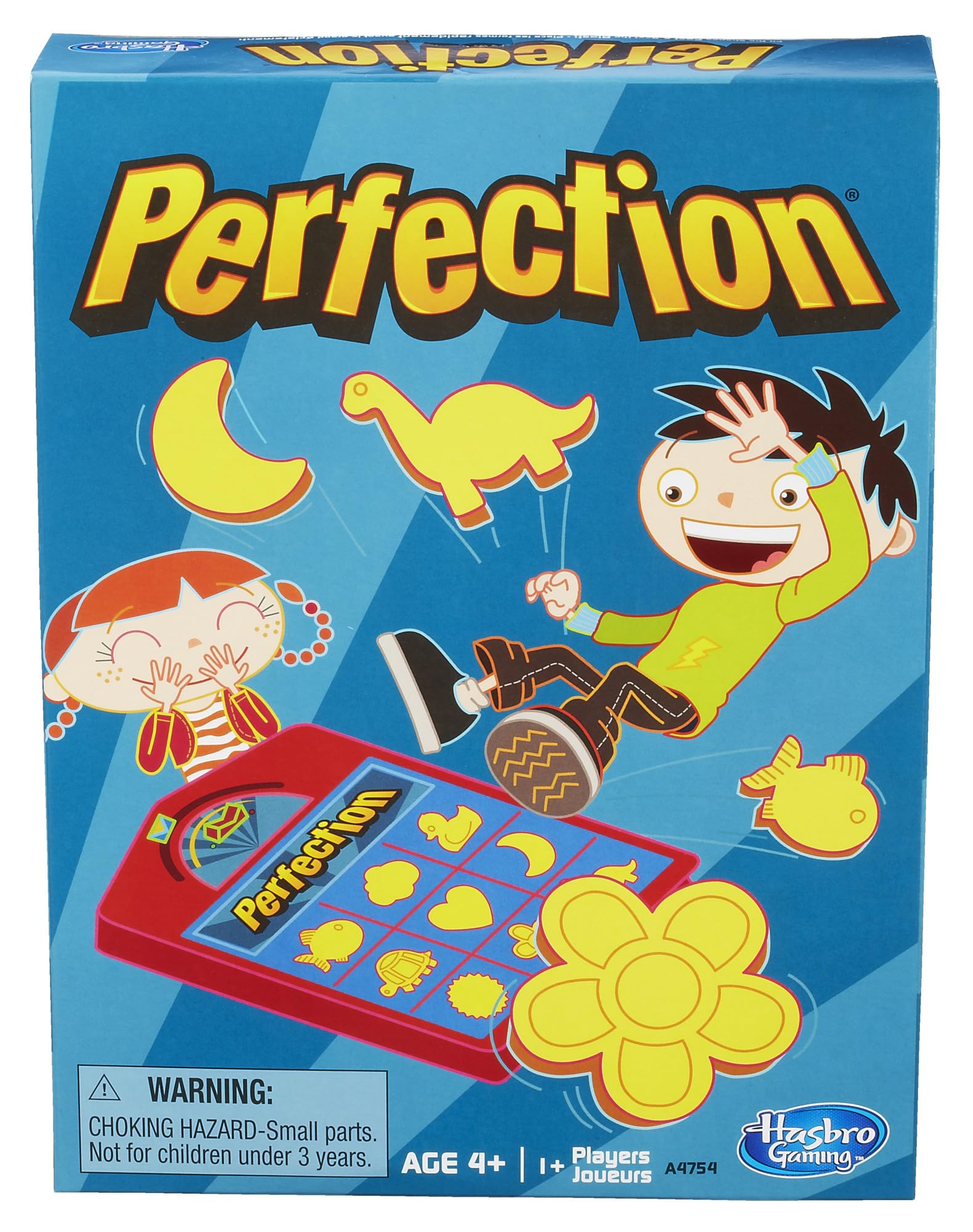 Hasbro Gaming Perfection Game for Kids | Popping Shapes and Pieces | Preschool Board Games for Clasroom | Back to School Gifts | Ages 4+ (Amazon