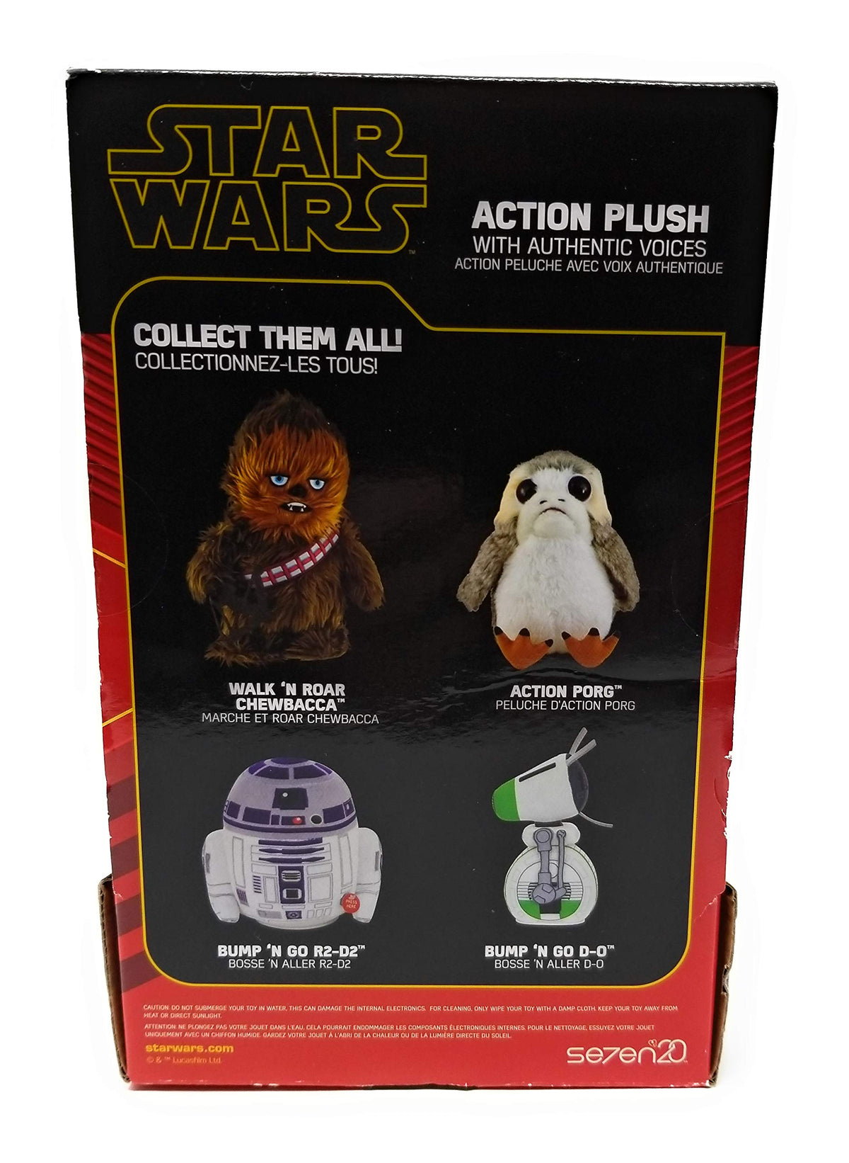 STAR WARS Bumpngo Action Plush (BB-8)