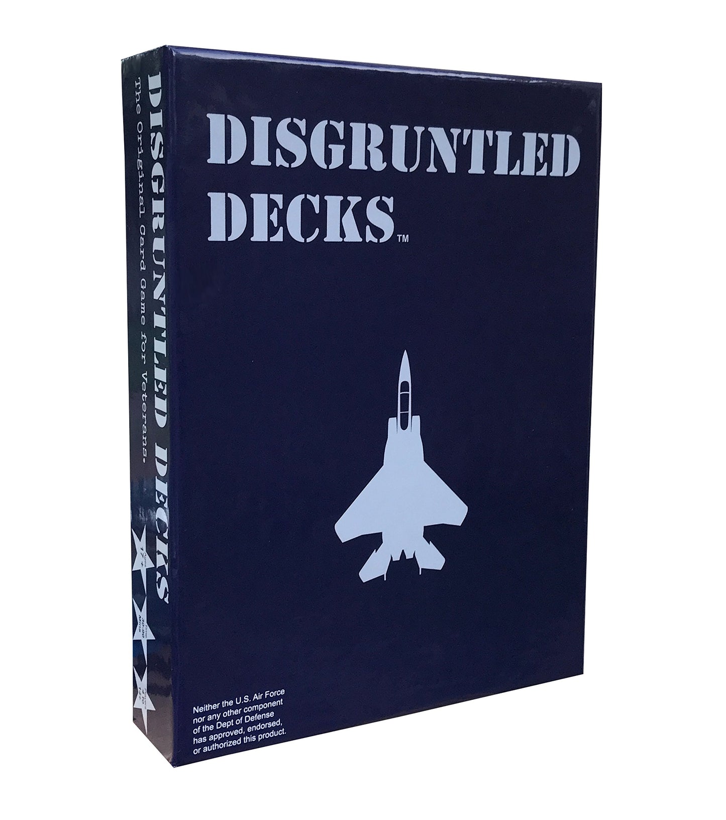 Disgruntled Decks - The Original Military Party Card Game for Veterans - Air Force-Themed Deck