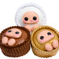 Hyojo Reese's Peanut Butter Cups Series, Blind Box Collectible Plush, Limited Edition, 3 to Collect, Milk Chocolate, White Creme & All Gold Peanut