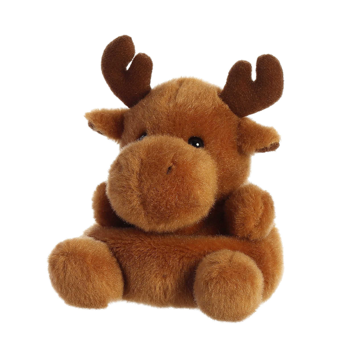 Aurora Palm Pals 4.5" Cinnamon Moose Adorable Plush
