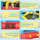 Kids Bounce House, Inflatable Bounce Castle with Blower for Kids 3-6 Big 3-10 Kids, Blow Up Jumping Bouncer with Slide, Obstacles, Trampoline
