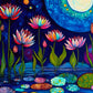 Cross & Glory | Jigsaw Puzzles for Adults | Waterlilies by Moonlight