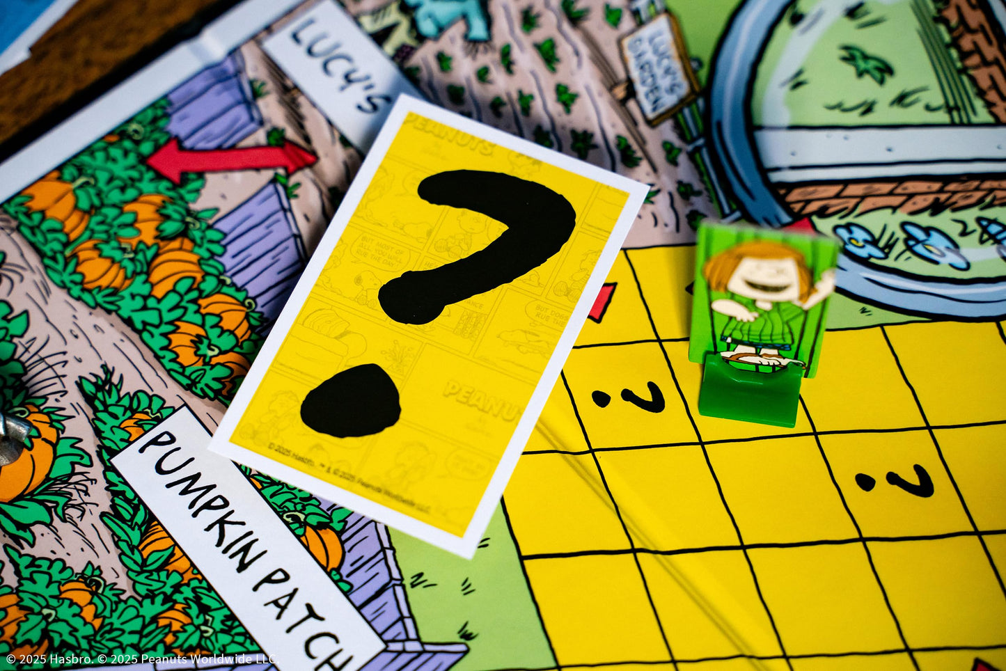 CLUE: Peanuts Board Game, Solve The Mystery of Linus's Missing Blanket with Charlie Brown, Snoopy, & Friends, Explore Iconic Locations Like Lucy’s