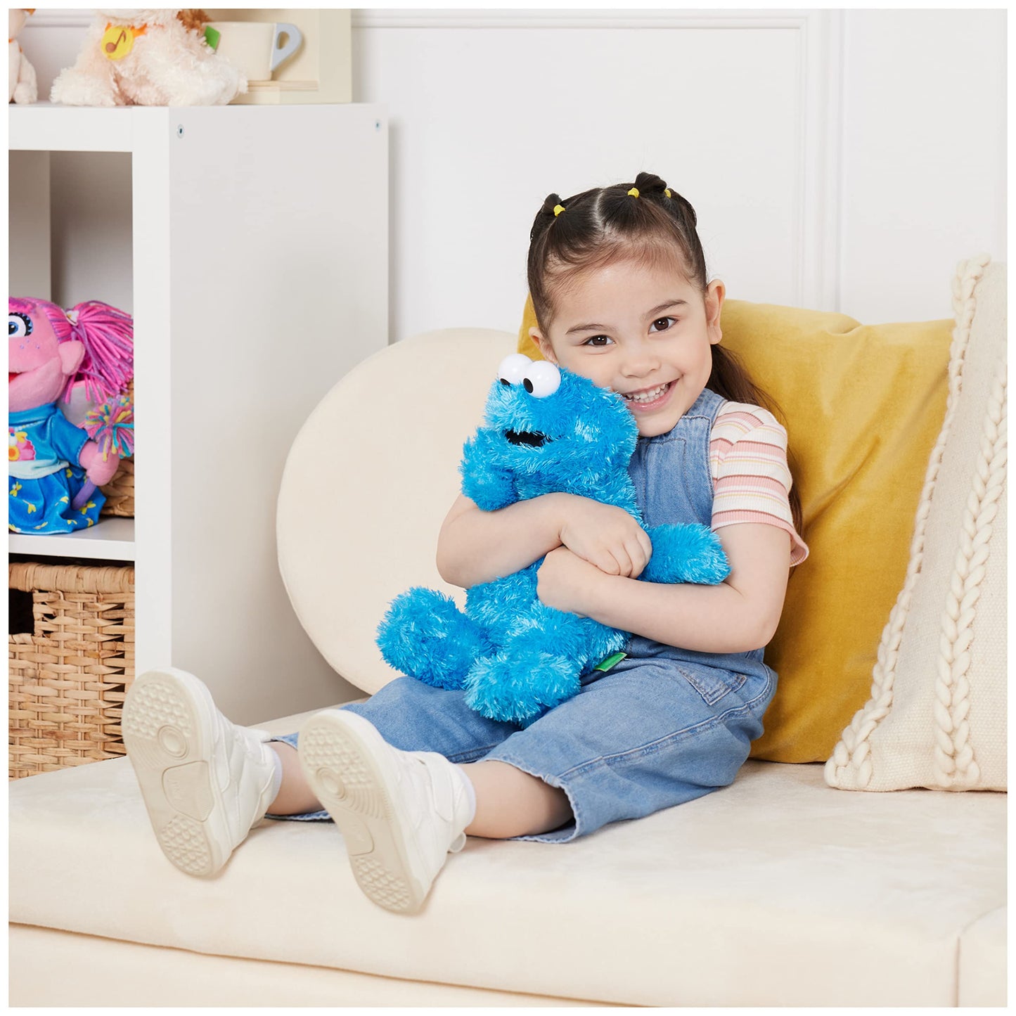 GUND Sesame Street Cookie Monster 12-Inch Muppet Plush Toy for Ages 1+