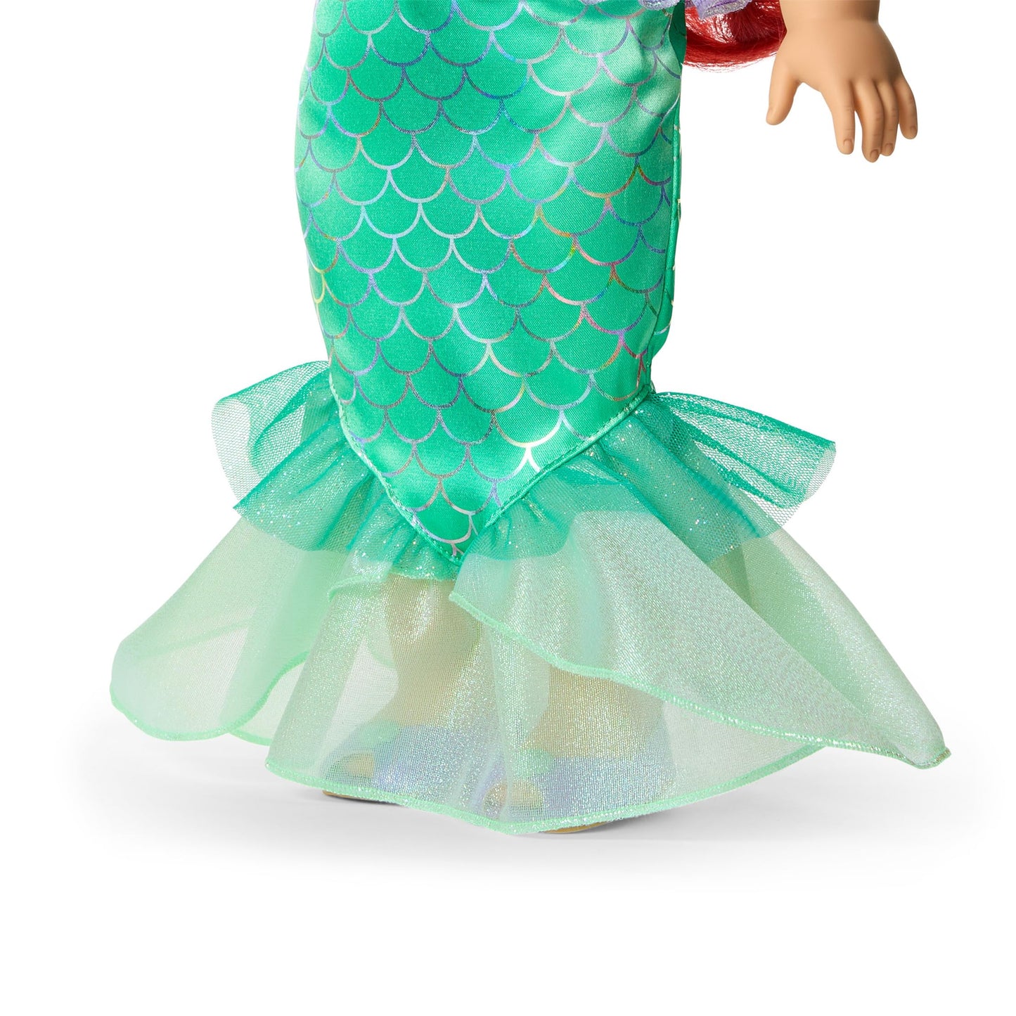 American Girl, Disney, Princess Ariel, 18-inch Doll, Red Wavy Hair, Aqua Eyes, Includes Accessories, Ages 6+