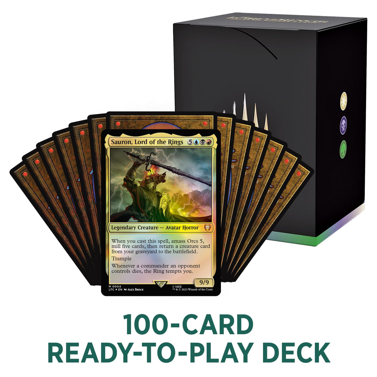 Magic The Gathering The Lord of The Rings: Tales of Middle-Earth Commander Deck - The Hosts of Mordor