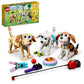 LEGO Creator 3 in 1 Adorable Dogs Building Toys - Pretend Play Toys for Girls & Boys, Ages 7+ Years - Kids Learning & Educational Sets - Gift for