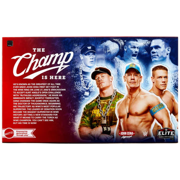 WWE Elite Collection John Cena 3-Pack, Collectible Set of 6-inch Action Figures with Articulation