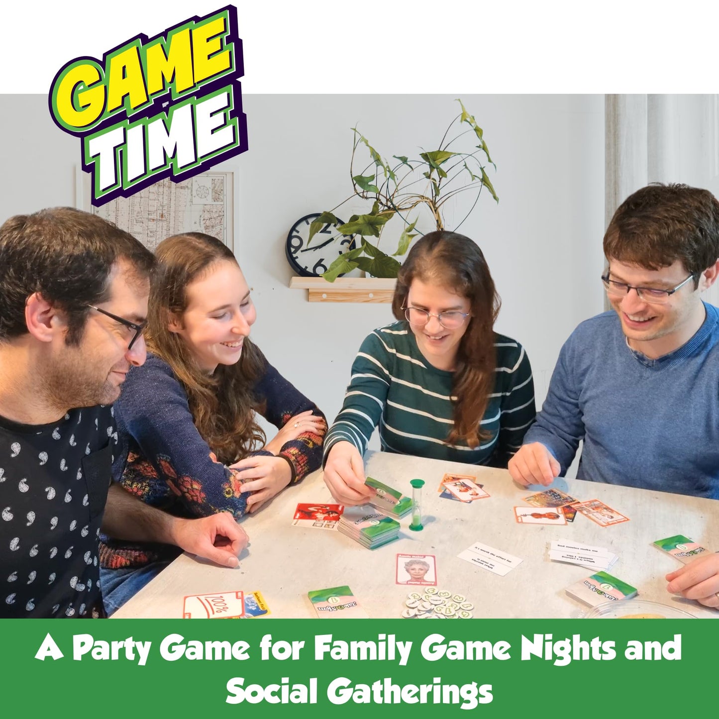 TaleOrMem - Award-Winning Improv Game for Adults & Kids. A creative mix of tall tales story telling game and recall skills. Contains 180 Story Telling