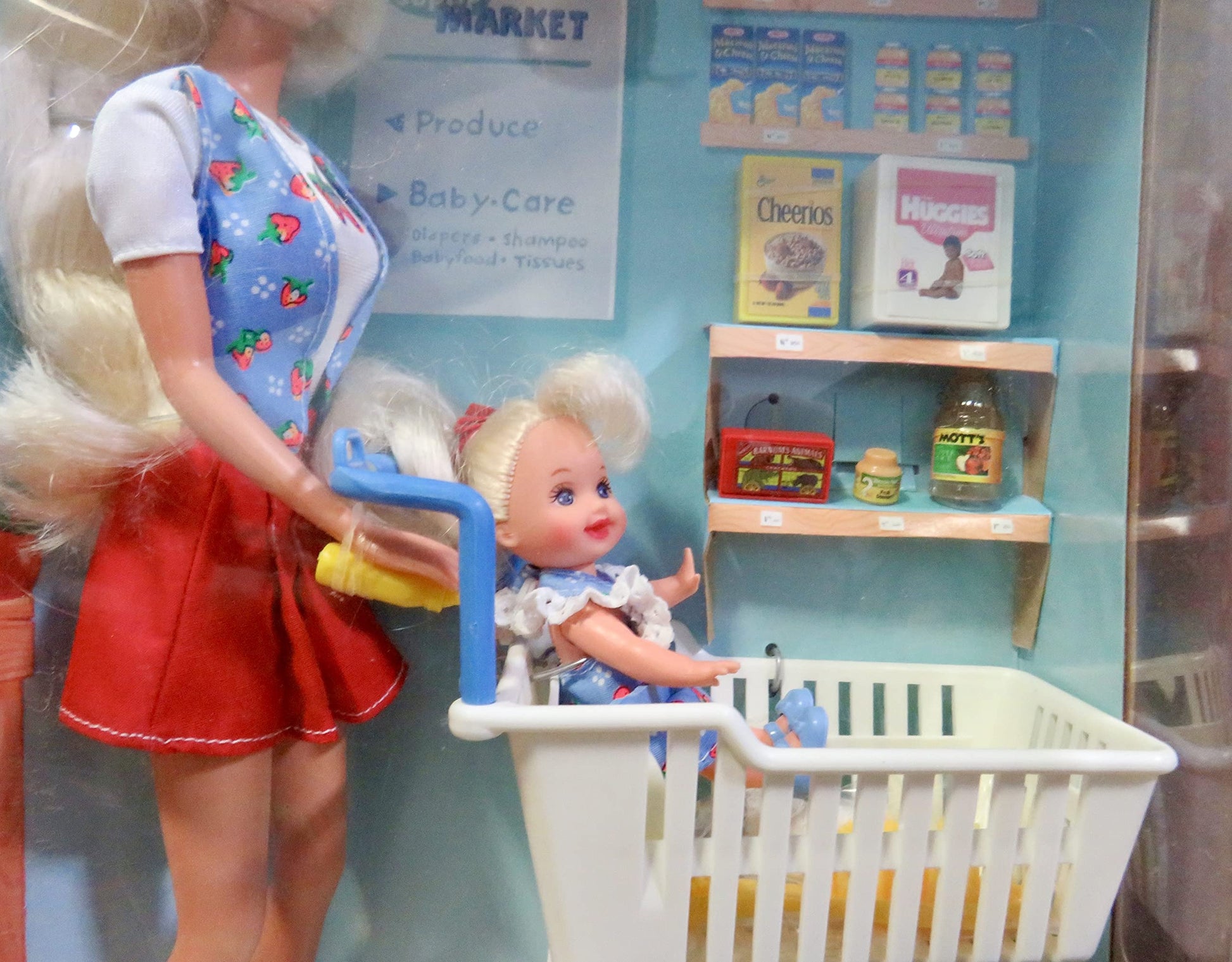 Shoppin' Fun Barbie & Kelly Playset (1996)