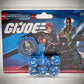 Renegade Game Studios G.I. Joe RPG Dice Set, 8-Piece Polyhedral Tabletop