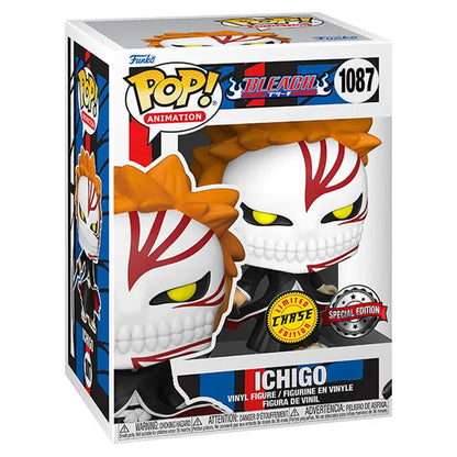 Funko Pop Chase Bleach Ichigo Vizard Hollowfication Figure AAA Anime Exclusive