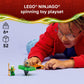 LEGO NINJAGO Loyd vs. Earth Monster Spinner Building Toy for Boys & Girls - Ninja Toy Figures & Playset for Kids, Ages 6+ - Includes 2 Minifigures