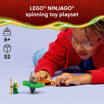 LEGO NINJAGO Loyd vs. Earth Monster Spinner Building Toy for Boys & Girls - Ninja Toy Figures & Playset for Kids, Ages 6+ - Includes 2 Minifigures
