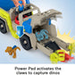 Fisher-Price Imaginext Jurassic World Dinosaur Toys Track & Transport Dino Truck & Figure Set for Pretend Play Kids Ages 3+ Years