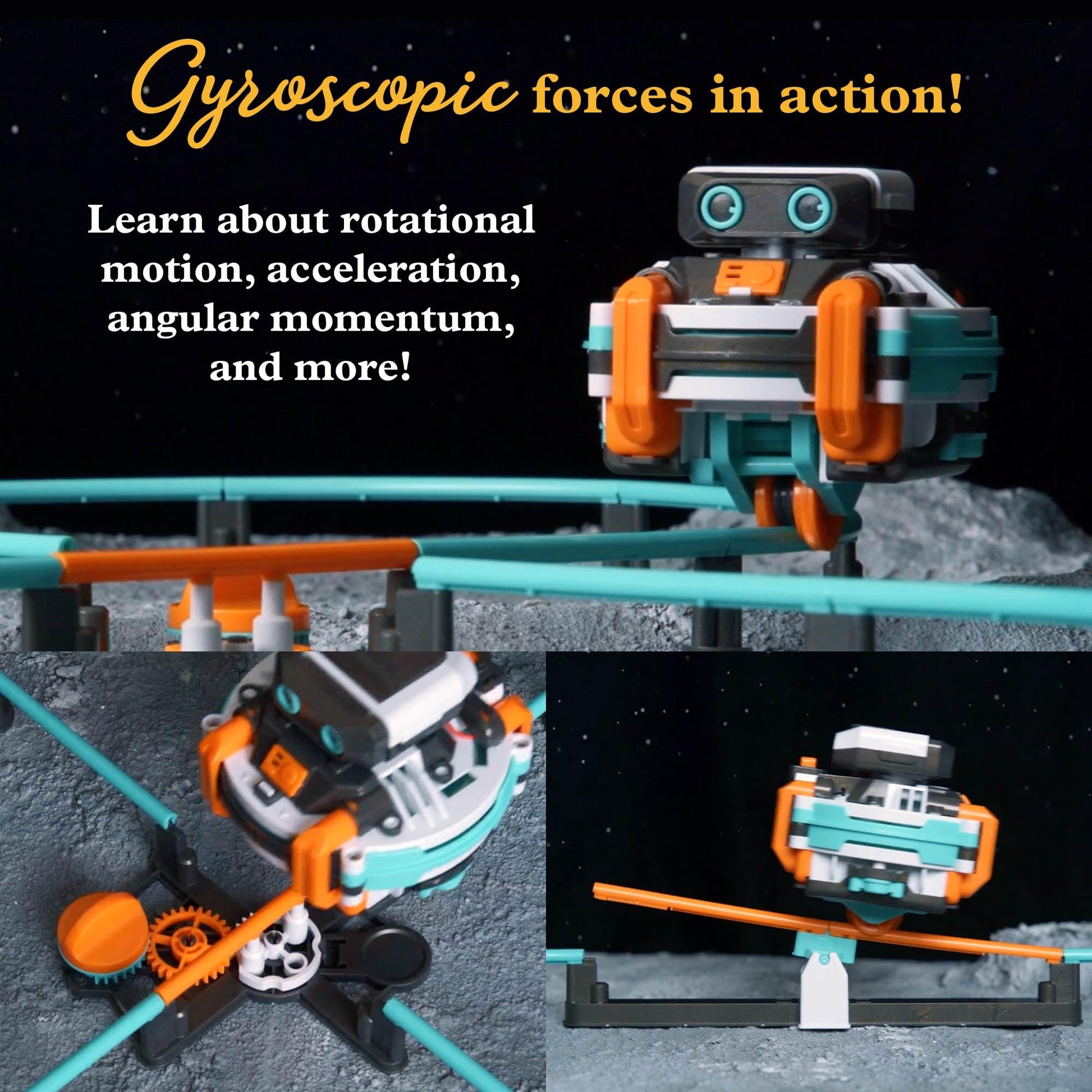 Thames & Kosmos RoboRails STEM Kit, Toy of The Year Winner, Build a Robot Monorail System w/Splitters, Cross Switch, Seesaw Mechanism, Modern-Day