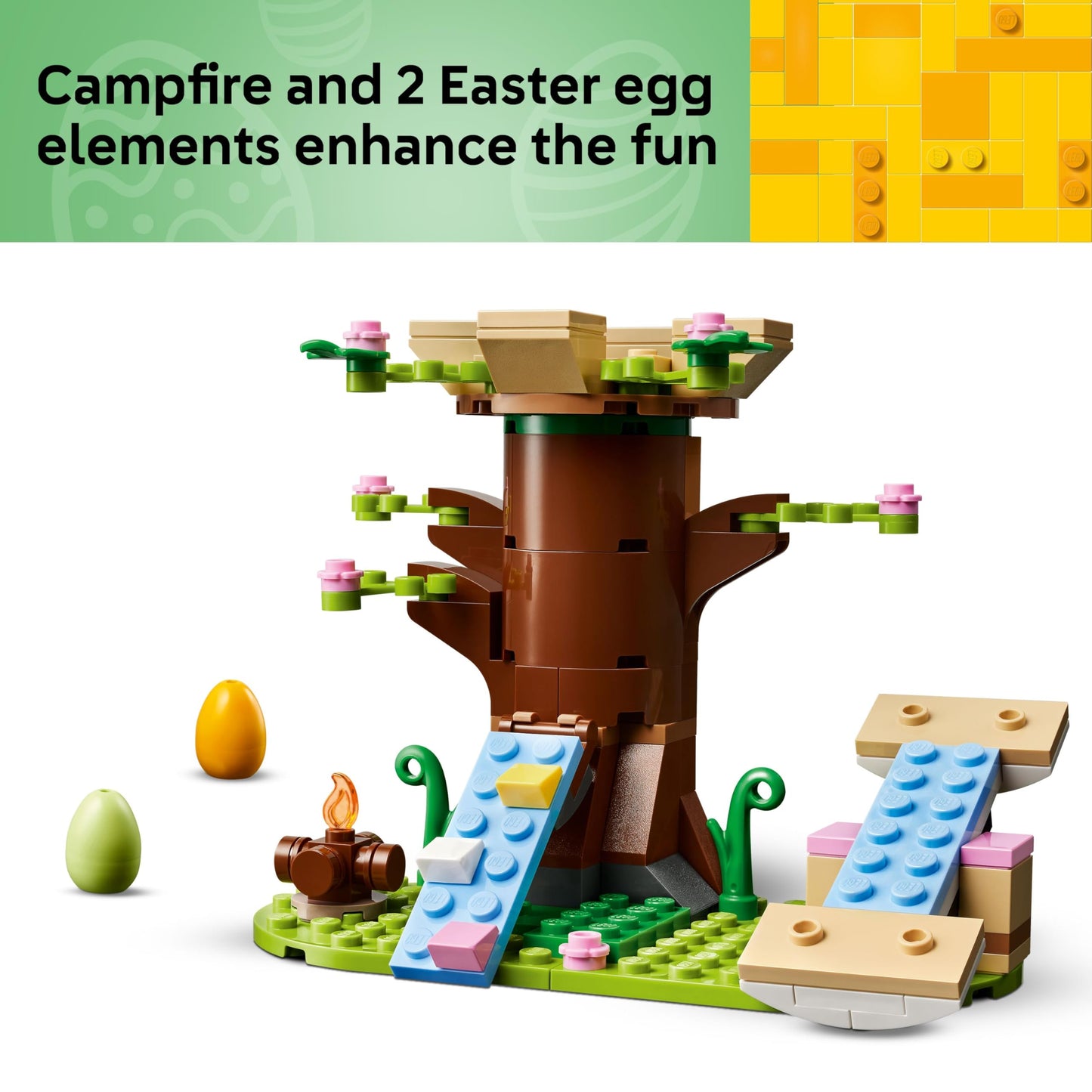 LEGO Spring Animal Playground Building Toy - Pretend Play Set with Squirrel and Bird Figure for Boys and Girls, Ages 8+ - Gift Idea for Easter and