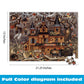 Buffalo Games - Charles Wysocki Trick or Treat Hotel - 500 Piece Puzzle