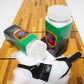 YDDS Shuffleboard Sand - Shuffleboard Wax with Mini Dustpan and Mini Brush, 2 Cans(2×14 oz)