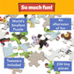 TDC Games World’s Smallest Holiday Jigsaw Puzzle, White Christmas - Mini Puzzles, Small Challenging Travel Art Puzzle for Adults, 200+ Pieces, Gifts