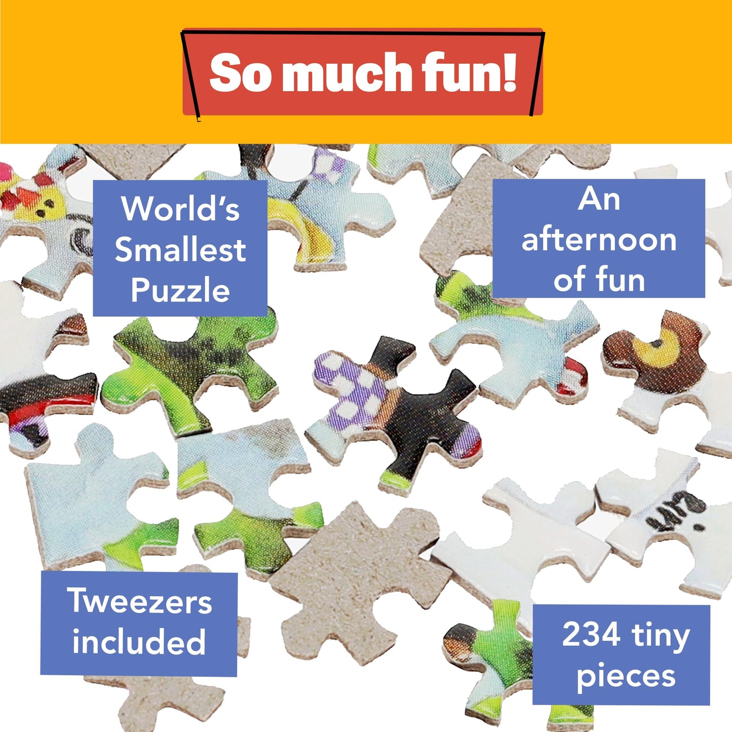 TDC Games World’s Smallest Holiday Jigsaw Puzzle, White Christmas - Mini Puzzles, Small Challenging Travel Art Puzzle for Adults, 200+ Pieces, Gifts