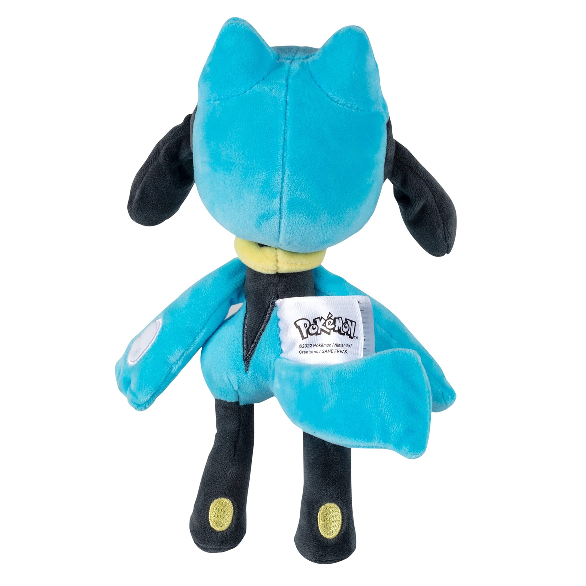 Pokémon 8" Riolu Plush - Officially Licensed - Lucario Evolution Figure - Authentic Soft Stuffed Animal Toy - Gift for Kids, Boys, Girls - 2+