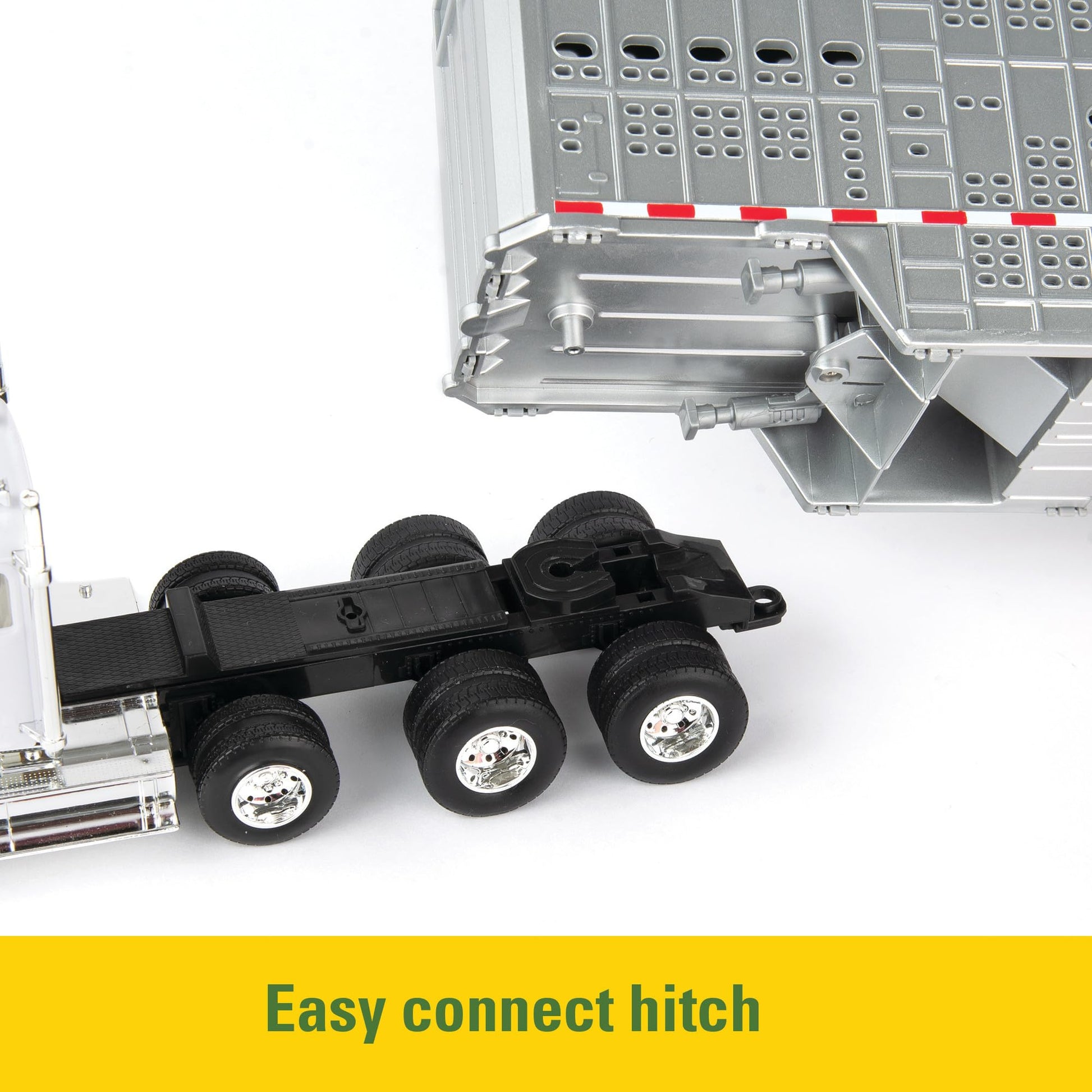 ERTL 1/32 Freightliner 122SD Semi with Livestock Trailer & Cattle 47362