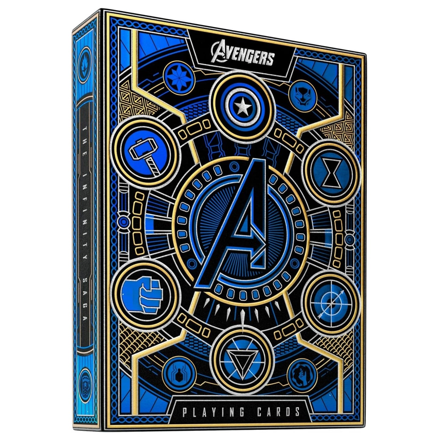theory11 Avengers Blue Edition Premium Playing Cards - Marvel Studios' The Infinity Saga Deck