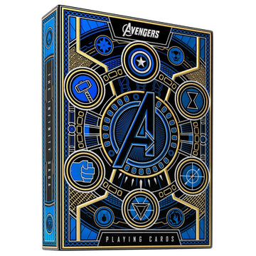 theory11 Avengers Blue Edition Premium Playing Cards - Marvel Studios' The Infinity Saga Deck