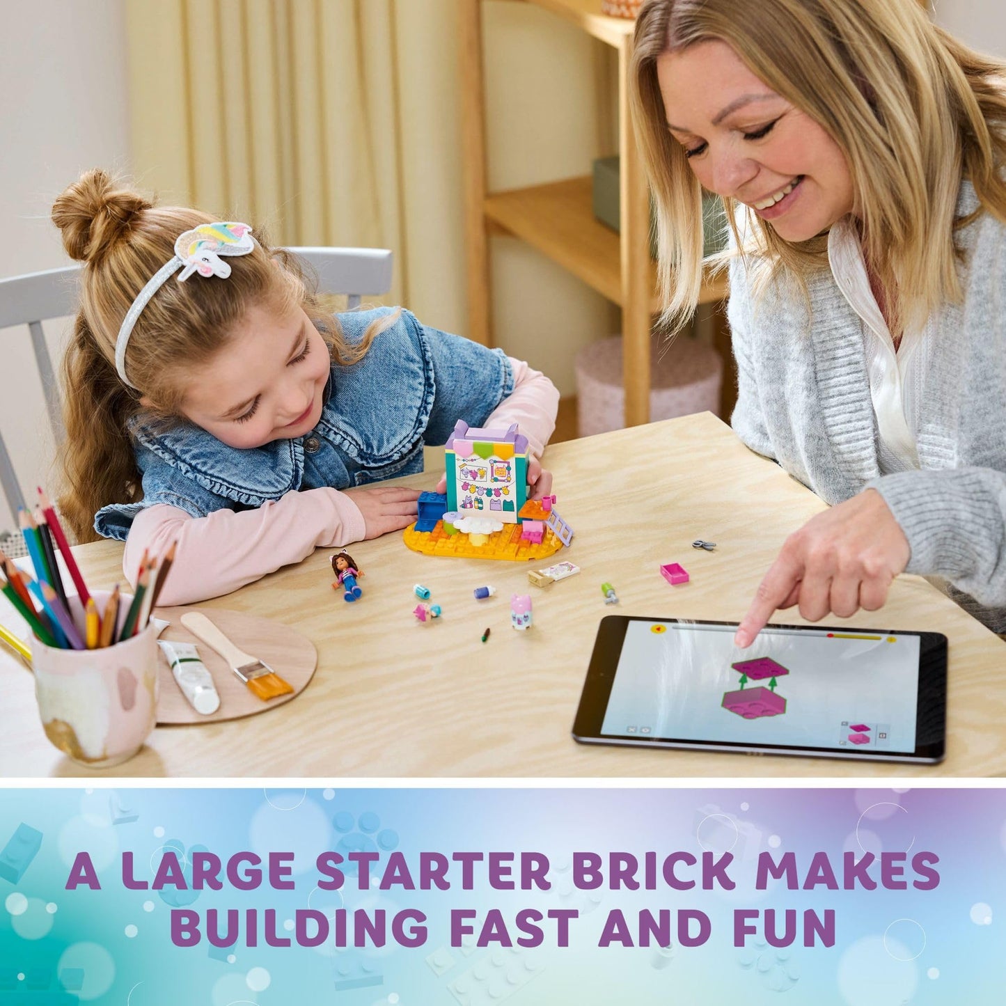 LEGO Gabby's Dollhouse Crafting with Baby Box Building Toys - Pretend Play Toy Figures & Playset for Kids, Girls & Boys, Ages 4+ - Birthday Gift -