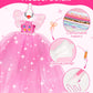 YEETIN Fashion Designer Kit for Girls - DIY Sewing & Arts Craft Kit with 5 Mannequins, Doll Clothes Making Set, Learn to Sew, Creative Gift for Girls