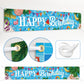 Pool Birthday Party Decorations, Extra Large Size Happy Birthday Pool Party Banner, Pool Party Decorations for Birthday, Pool Party Banner for Pool