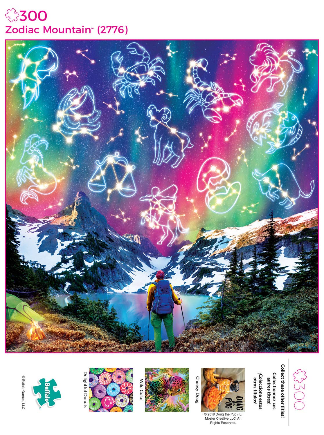 Buffalo Games - Zodiak Mountain - 300 Large Piece Jigsaw Puzzle