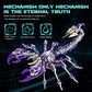 LONGPIN 3D Metal Scorpion Puzzle - Laser-Cut DIY Challenge, Lifelike Collectible Decor for Adults & Teens, for Puzzle Enthusiasts & Nature