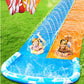 JOYIN 22.5ft Water Slides and 2 Bodyboards, Lawn Water Slide Summer Slip Waterslides Water Toy with Build in Sprinkler for Backyard Outdoor Water Fun