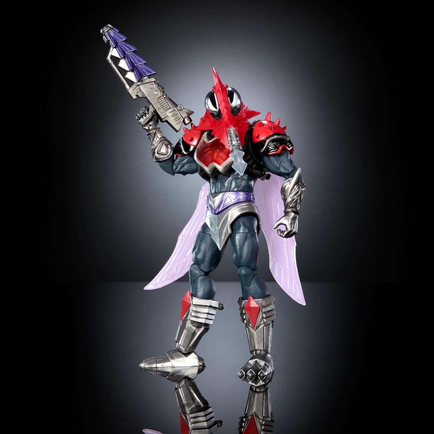 Masters of The Universe Masterverse Action Figure New Eternia Mosquitor, 7 Inch Motu Toy, 30 Points Articulation, Removable Armor & Weapon Accessories