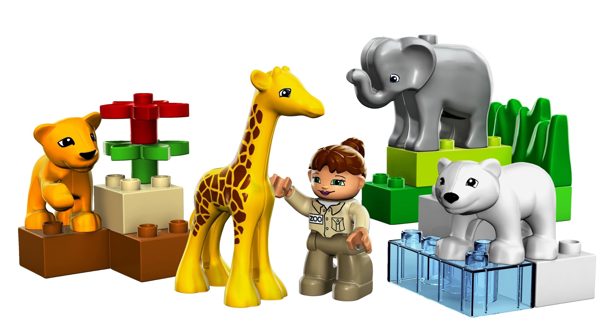 LEGO DUPLO Town 4962 Baby Zoo Building Set
