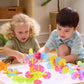 Guidecraft Interlox Discs - 96 Piece Set: Kids STEM Learning and Construction Toy, Creative and Educational Building Set for Toddlers