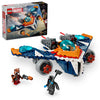 LEGO Marvel Rocket’s Warbird vs. Ronan, Buildable Super Hero Spaceship Toy for Kids, Guardians of The Galaxy Gift for Marvel Fans, Building Toy for