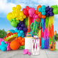 Mexican Fiesta Party Decorations 134 PCS Fiesta Balloon Garland Arch Kit Cactus Sombrero Guitar Balloons for Taco Twosday Birthday Decorations Baby