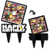 Blox Gamer Birthday Cake Topper Party Decor