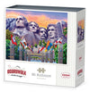 Boardwalk Mt. Rushmore 1000 Piece Jigsaw Puzzle American Landmark Patriotic Puzzles with Premium Box, Gift for Adults and Family 19"x26"