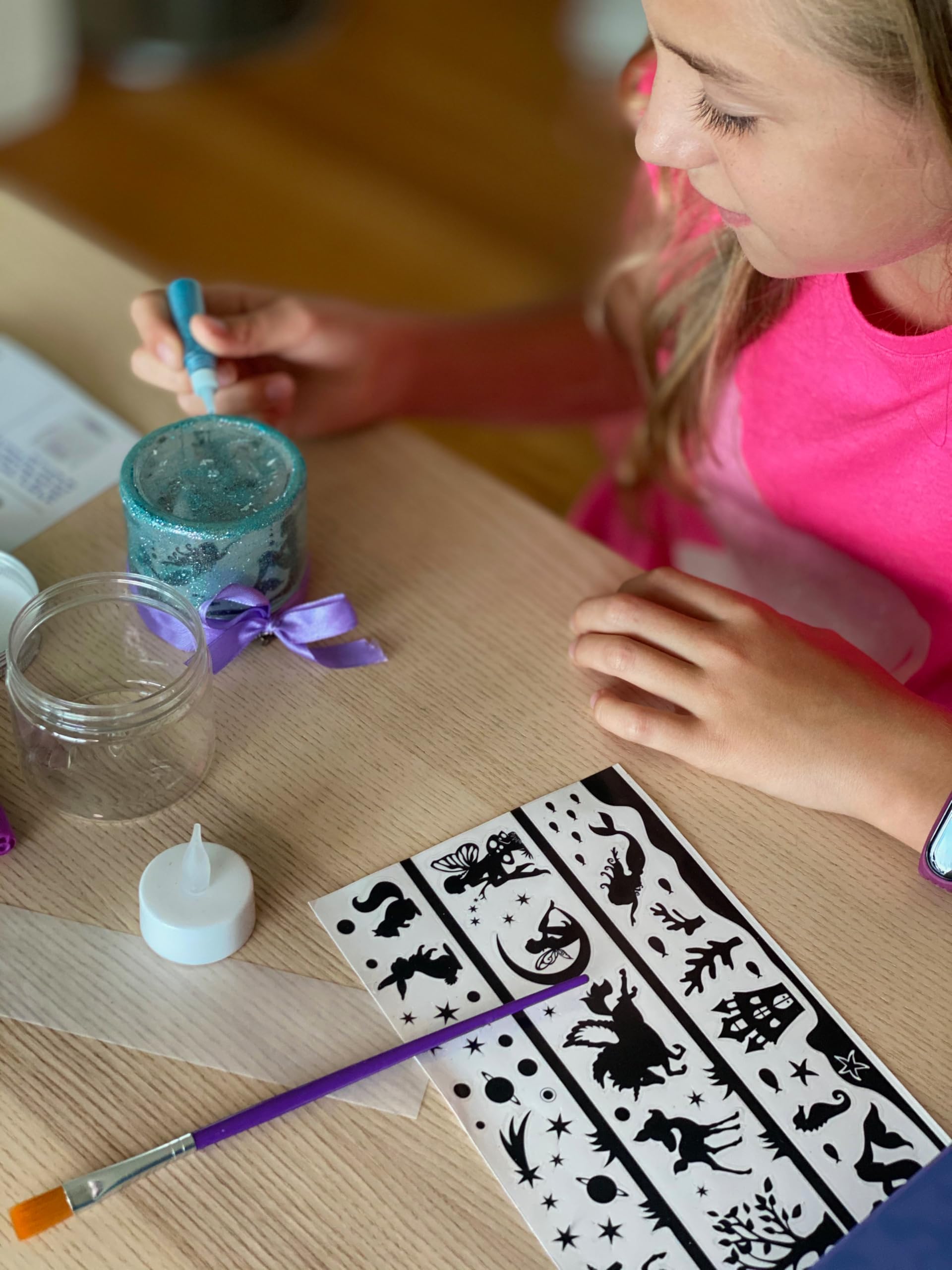 Box Candiy Totally Twilight Inspirational Fairies and Mermaids Night Light Set to Make and Enjoy